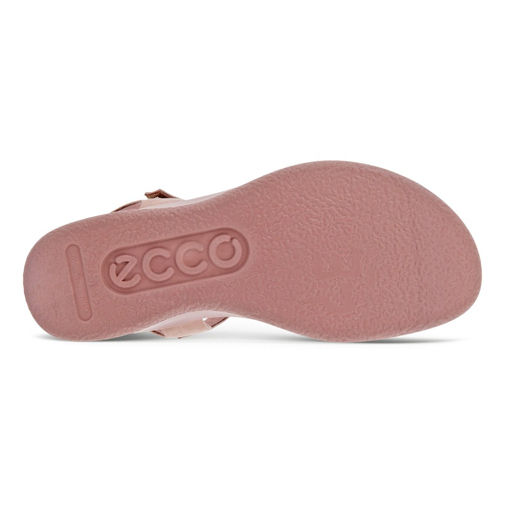 Sandalias Mujer - ECCO Flowt Lx Wedge - Rosas - ADO083452